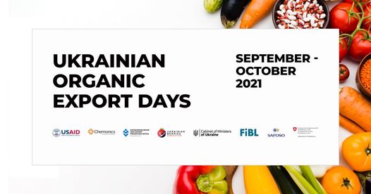  Ukrainian Organic Export Days (онлайн)