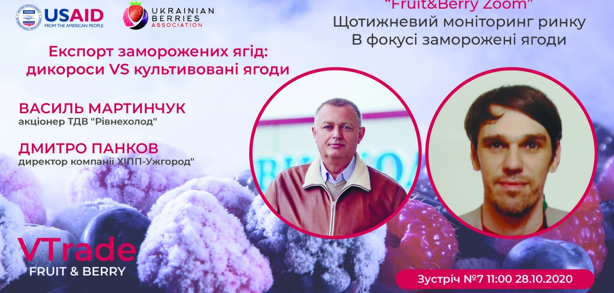 Експорт заморожених ягід: дикороси VS культивовані ягоди – головна тема «Fruit&amp;Berry Zoom» №7