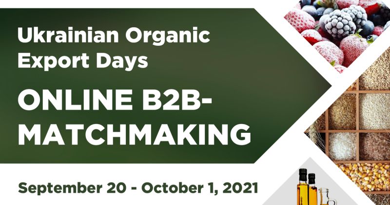Learn more about Ukrainian Organic Food and Agriculture sectors!