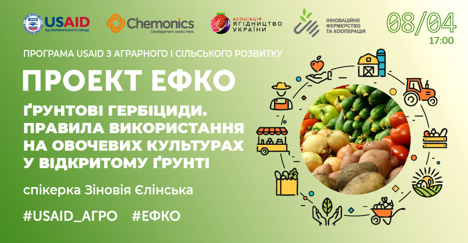 Ґрунтові гербіциди. Правила використання на овочевих культурах у відкритому Ґрунті