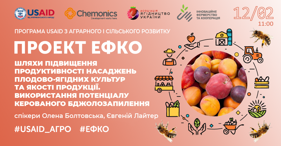  Шляхи підвищення продуктивності насаджень  плодово-ягідних культур та якості продукції  Використання потенціалу керованого  бджолозапилення