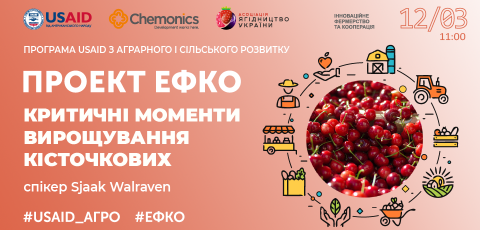  Критичні моменти вирощування кісточкових
